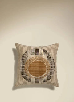Maison Sarah Lavoine - "Oasis" Embroidered Pillow | Havana