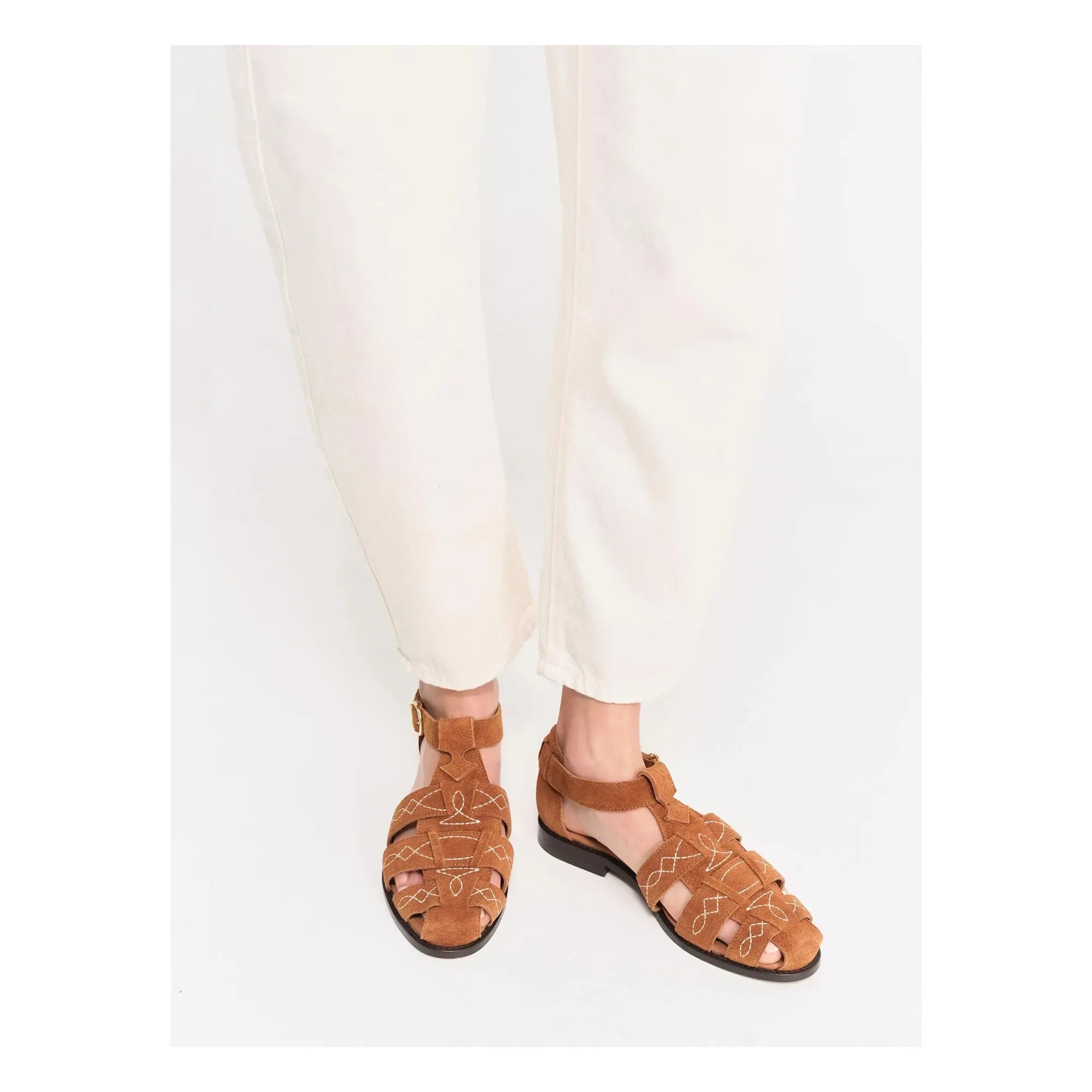 Socque Paris - Fisherman's Ponza Suede | Kamel
