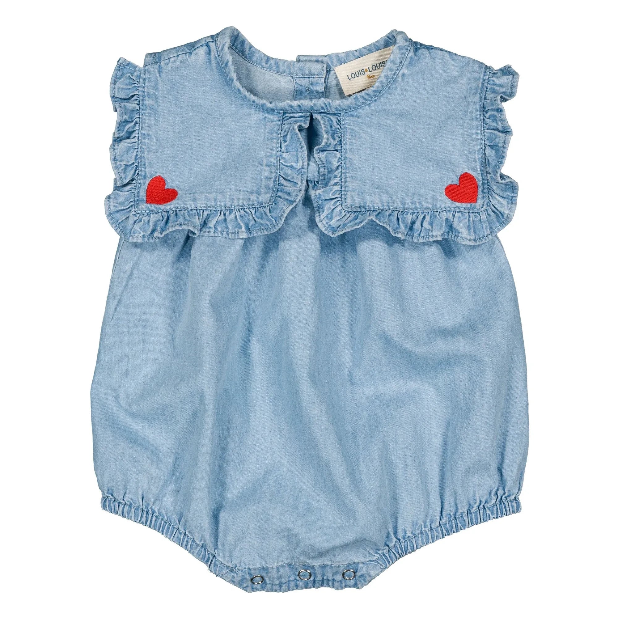 Louis Louise - Celesta Chambray Jumpsuit | Light Blue
