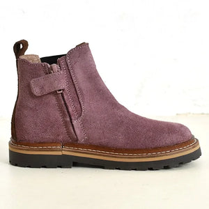 du Loua - Louis Suede Boots | Pink