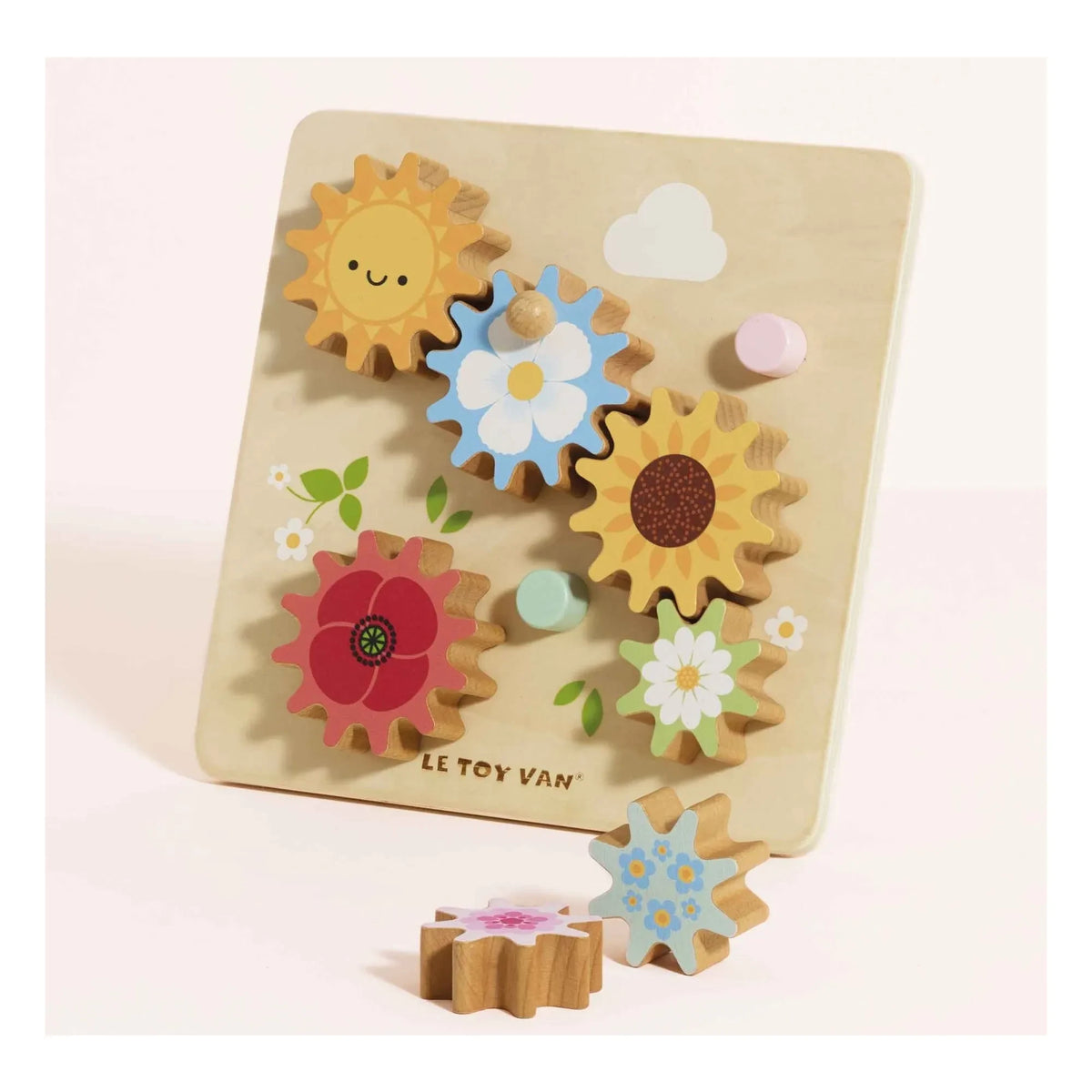 Le Toy Van - Wooden Gears Bees and Flowers