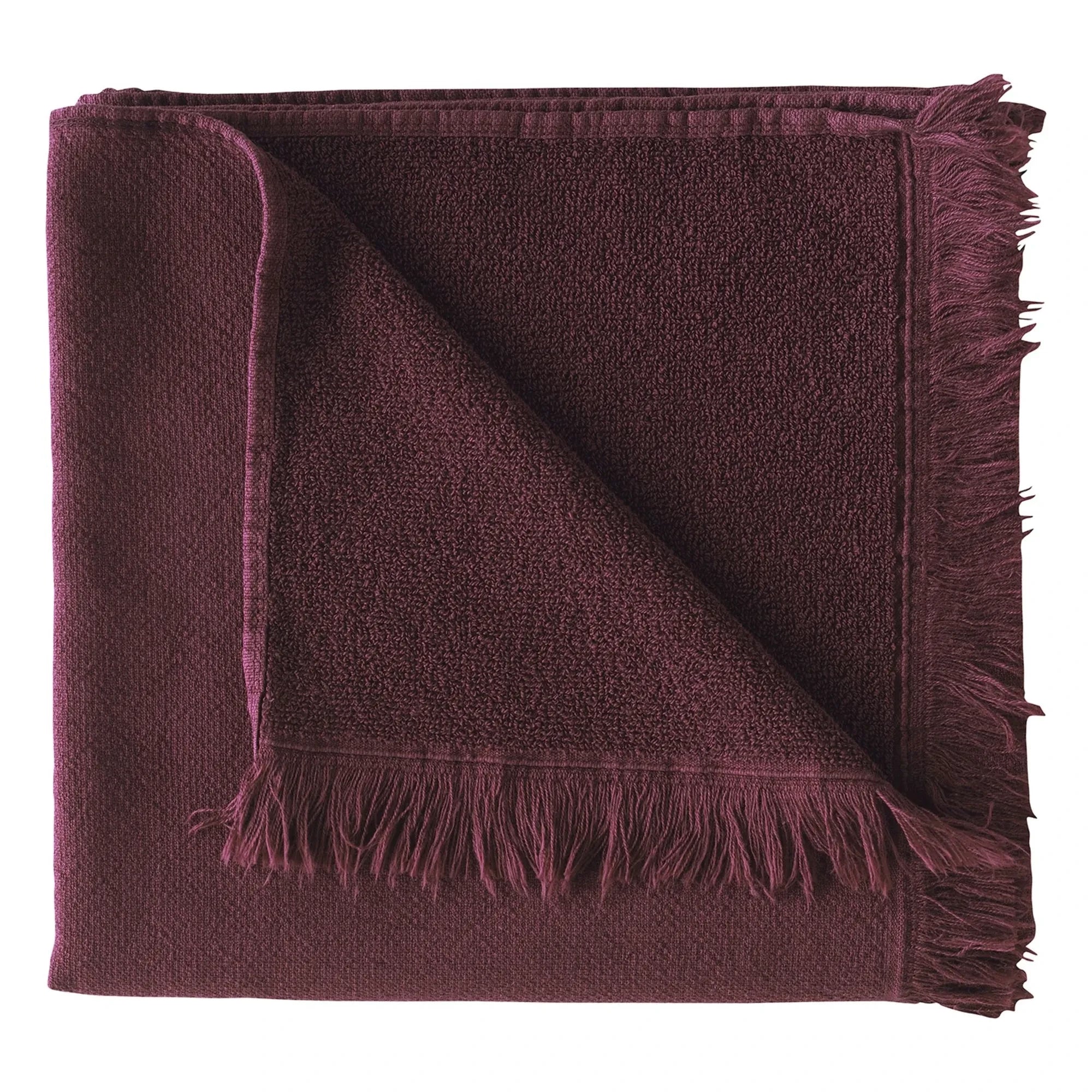 La cerise sur le gâteau - Luna Organic Cotton Towel | Burgundy