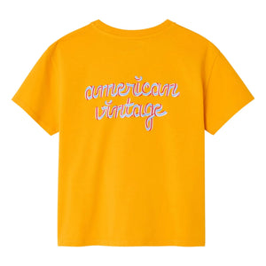 American Vintage - Fizvalley Toothpaste T-Shirt | Orange