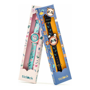 Djeco - TICLOCK - Panda Watch | Black
