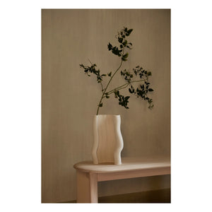 Ferm Living - Moire vazo | Kırık Beyaz