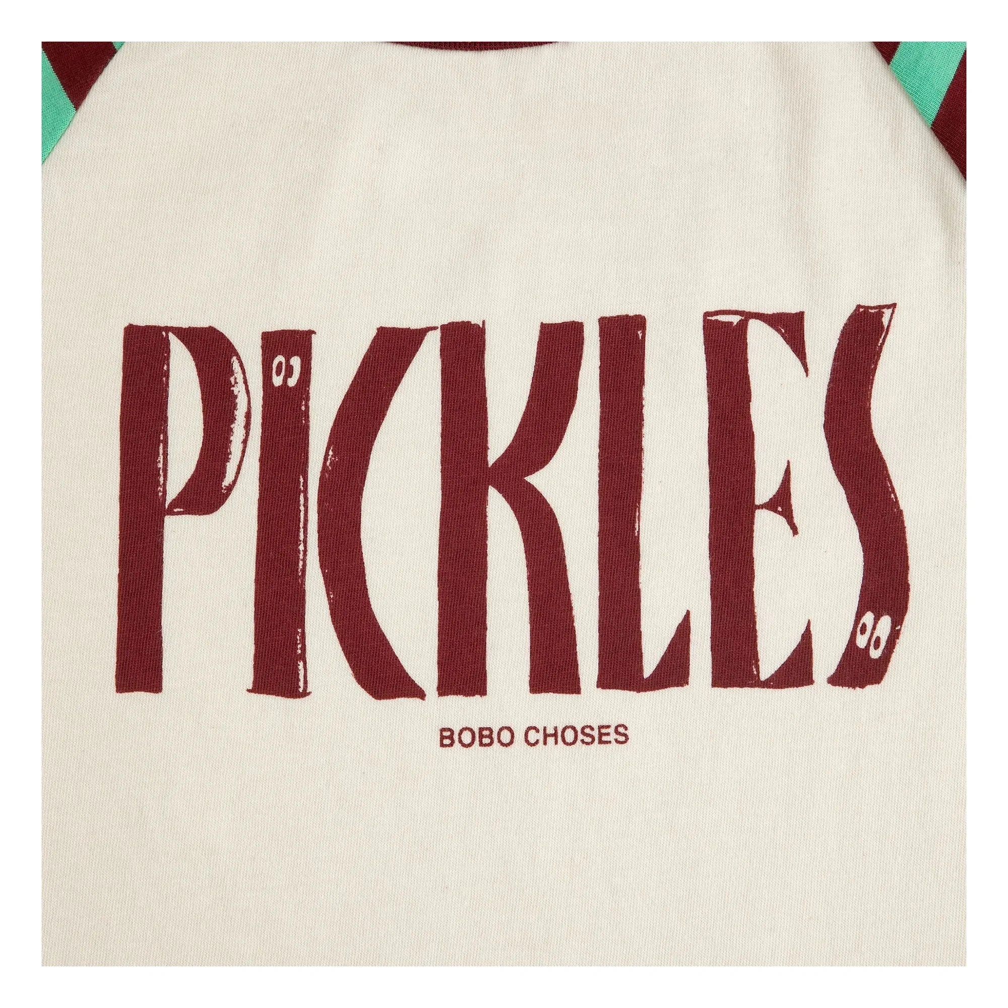 Bobo Choses - Pickles Organic Cotton T-Shirt | White