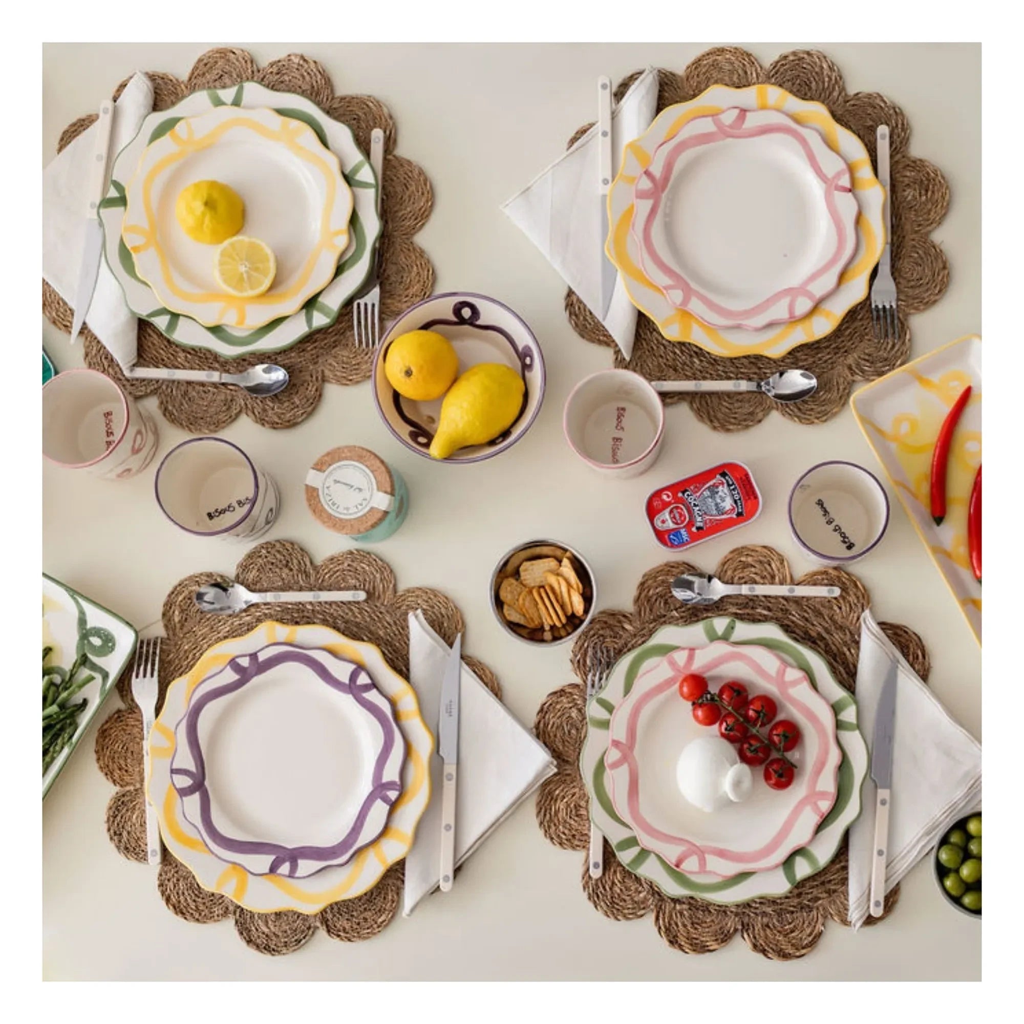 Denise - Olaf Plate | Acid Green