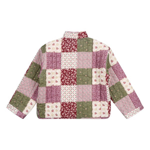 the new society - Melba Patchwork Jacket | Pink