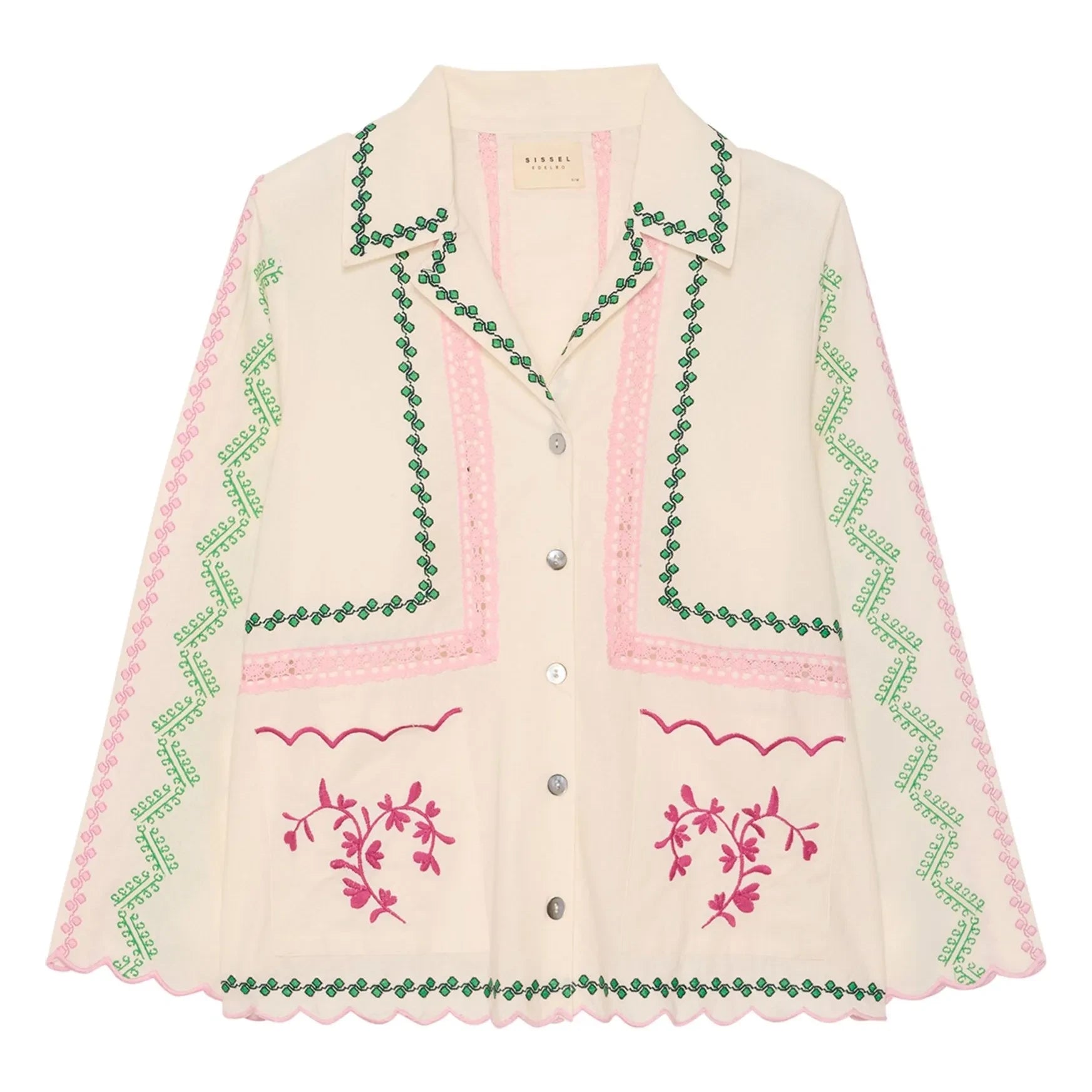 SISSEL EDELBO - Jia Organic Cotton Shirt | Cream