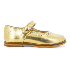 Clotaire - Tetel Perfo Ballerinas | Gold