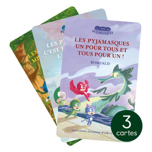 Yoto Player - Pyjamasque Cards - Pack of 3