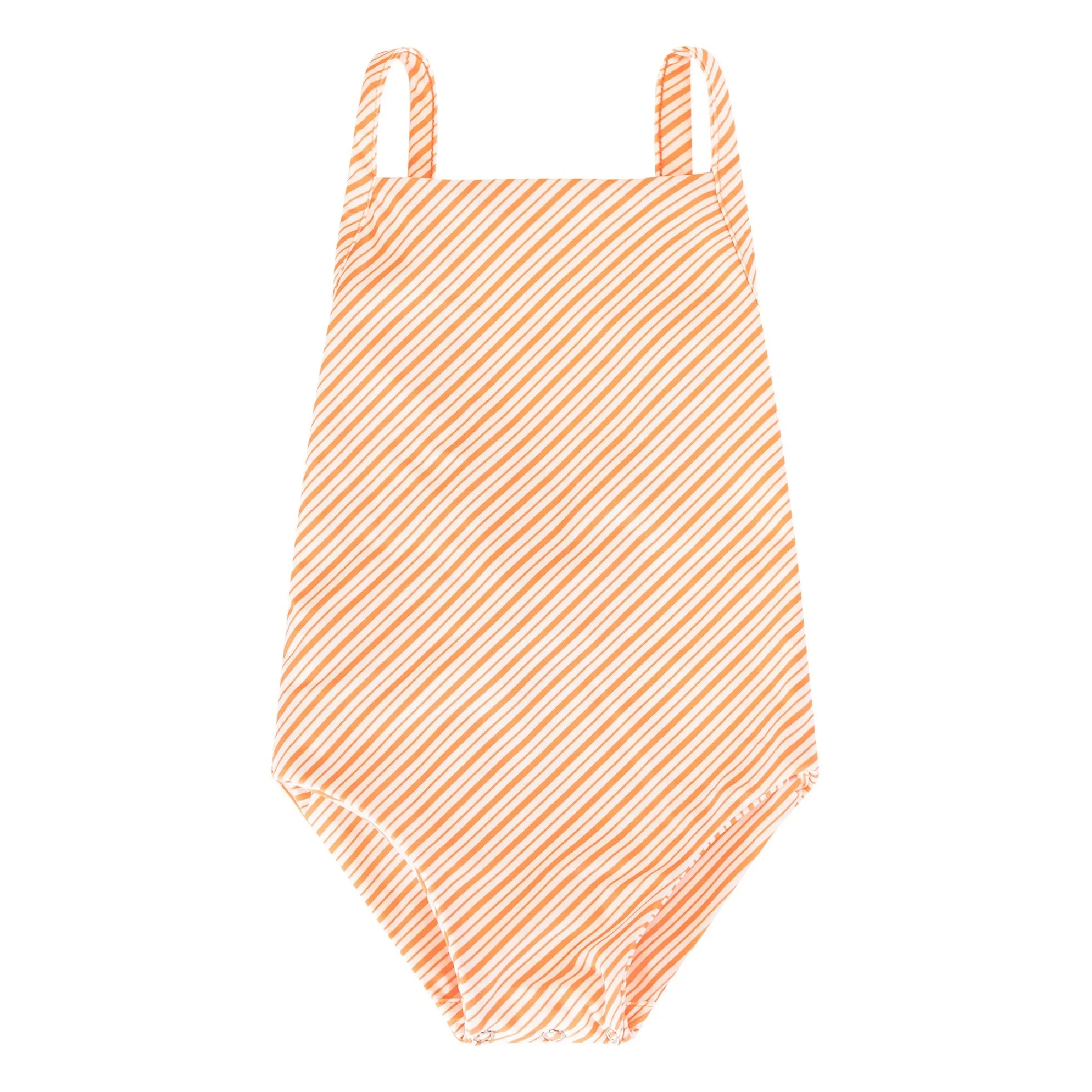 Ina Swim - Mara Striped One-Piece Swimsuit | Coral