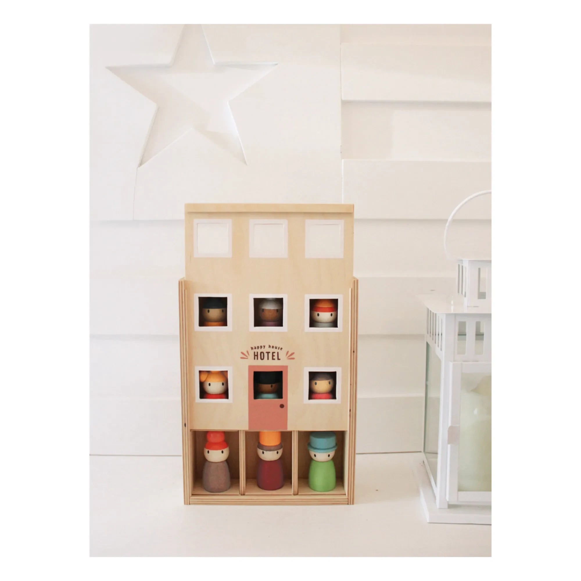 Tender Leaf Toys - Happy Folk Hotel and Wooden Figures