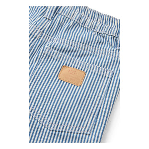 Copenhagen Colors - Organic Cotton Gingham Bermuda Shorts | Blue