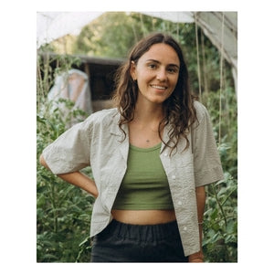 Matona - Organic Athlete Crop Pamuk | Zeytin