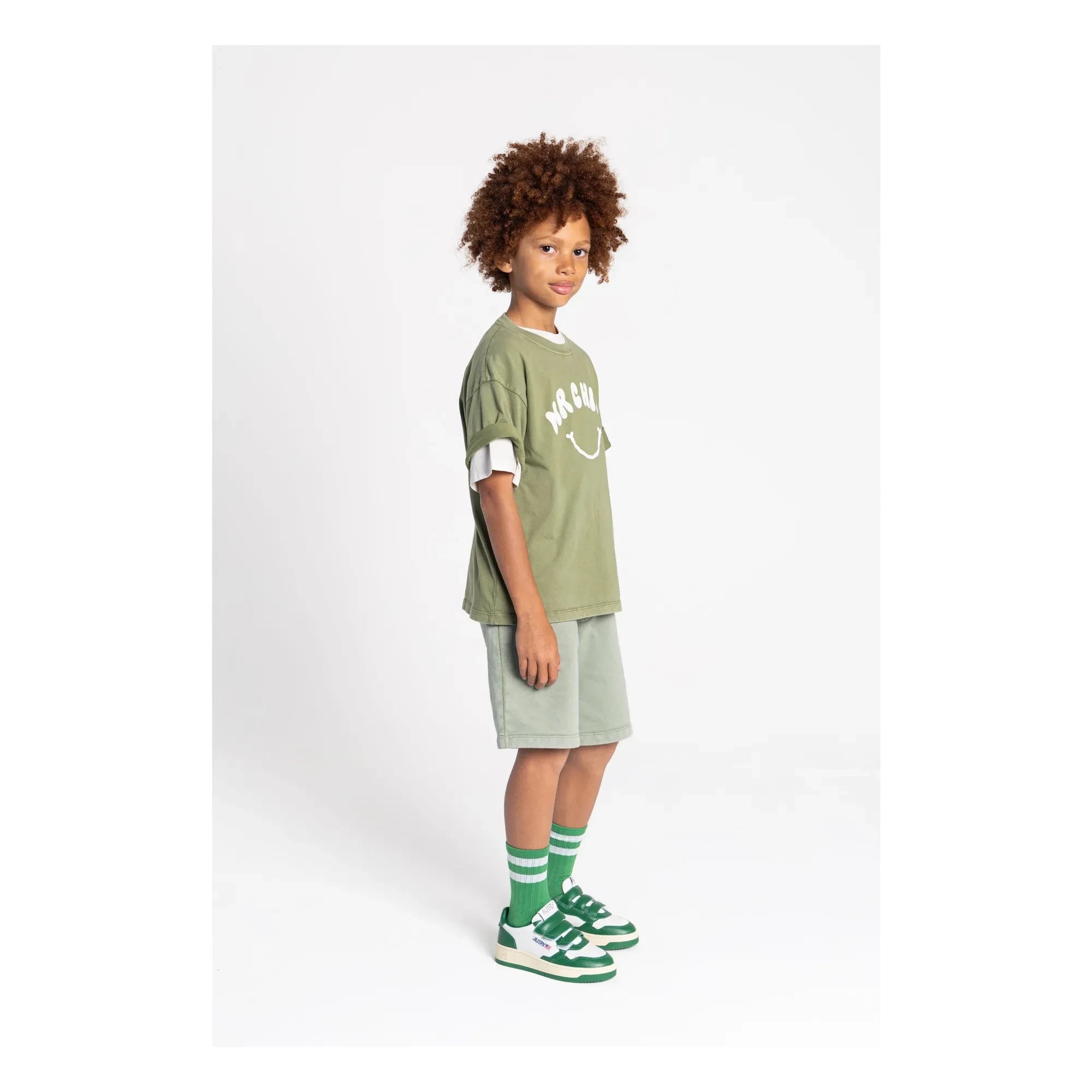 Smallable Kid - Milo Organic Cotton Shorts | Light Khaki