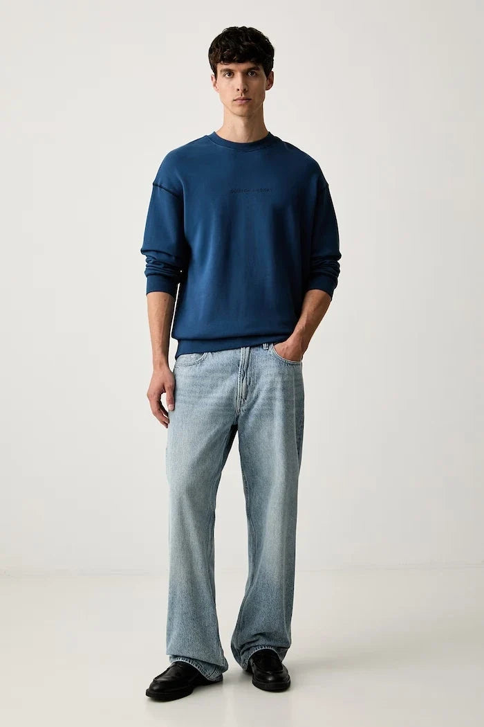 Scotch & Soda erkek kapüşonlu pamuklu sweatshirt