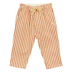 Arsène et Les Pipelettes - Striped Jeans | Brown