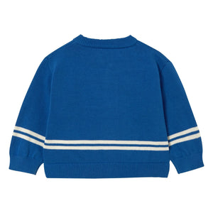 Tinycottons - Striped Vest | Navy Blue