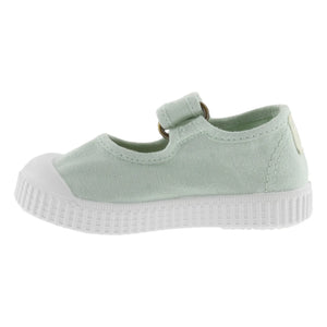 Victoria - Mercedes Truck Canvas Sneakers | Green Water