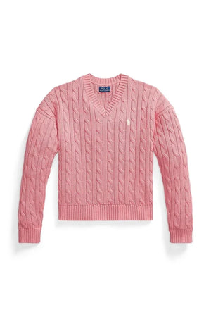Polo Ralph Lauren Çocuk Pamuklu Kazak