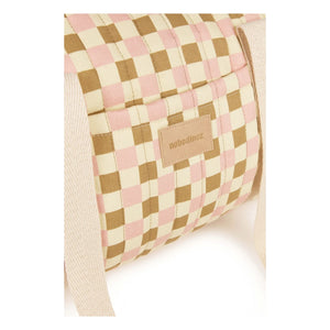 Nobodinoz - Hyde Park Mosaic Weekend Bag | Pink
