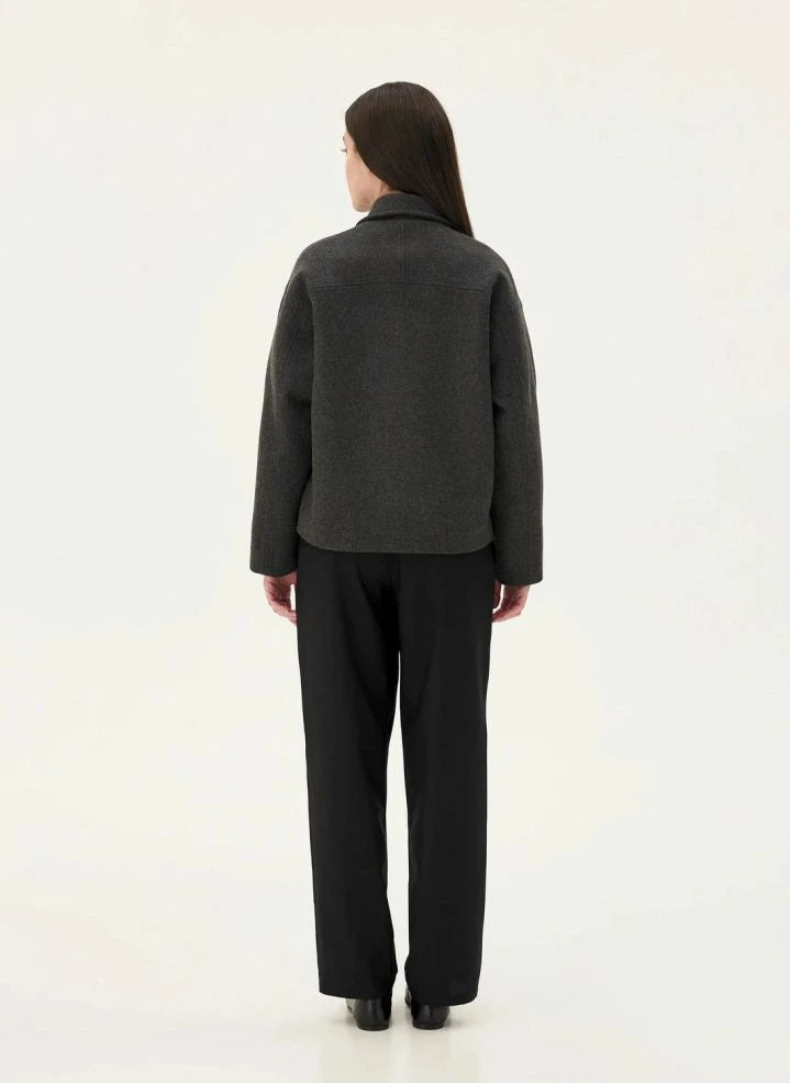 Noyoco - Holar Wool Jacket | Charcoal Gray