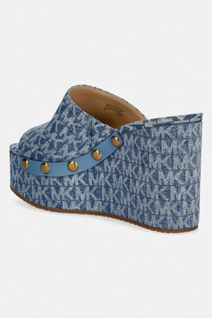 MICHAEL Michael Kors kadın Mayes Wedge Sandalet