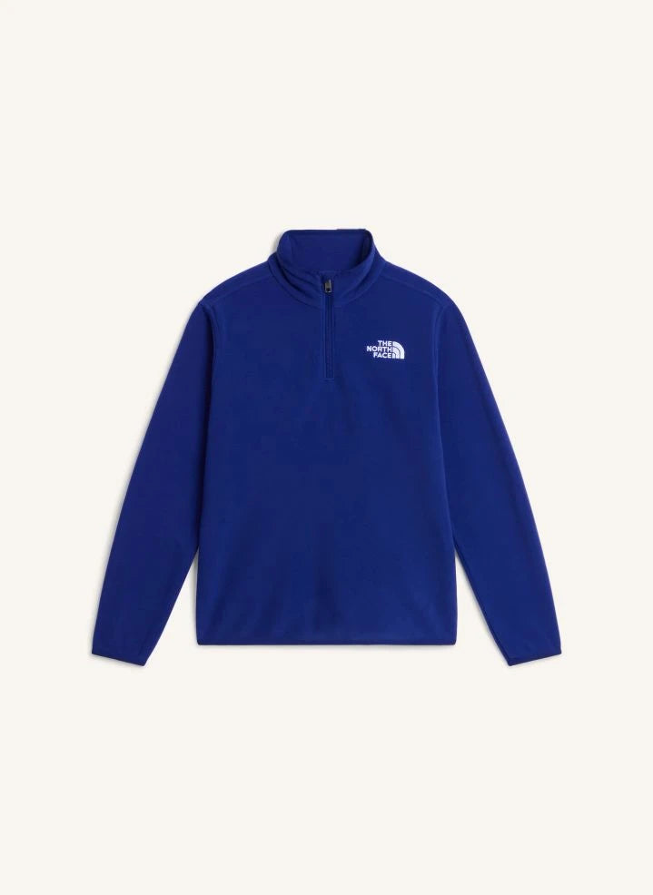 The North Face - Glacier Trucker Style Hoodie Fleece | Royal Blue