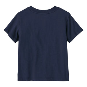 Patagonia - Graphic Fitz Roy Superbloom Organic Cotton T-Shirt | Navy Blue