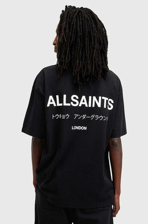 AllSaints Erkek Pamuklu Oversize Tişört