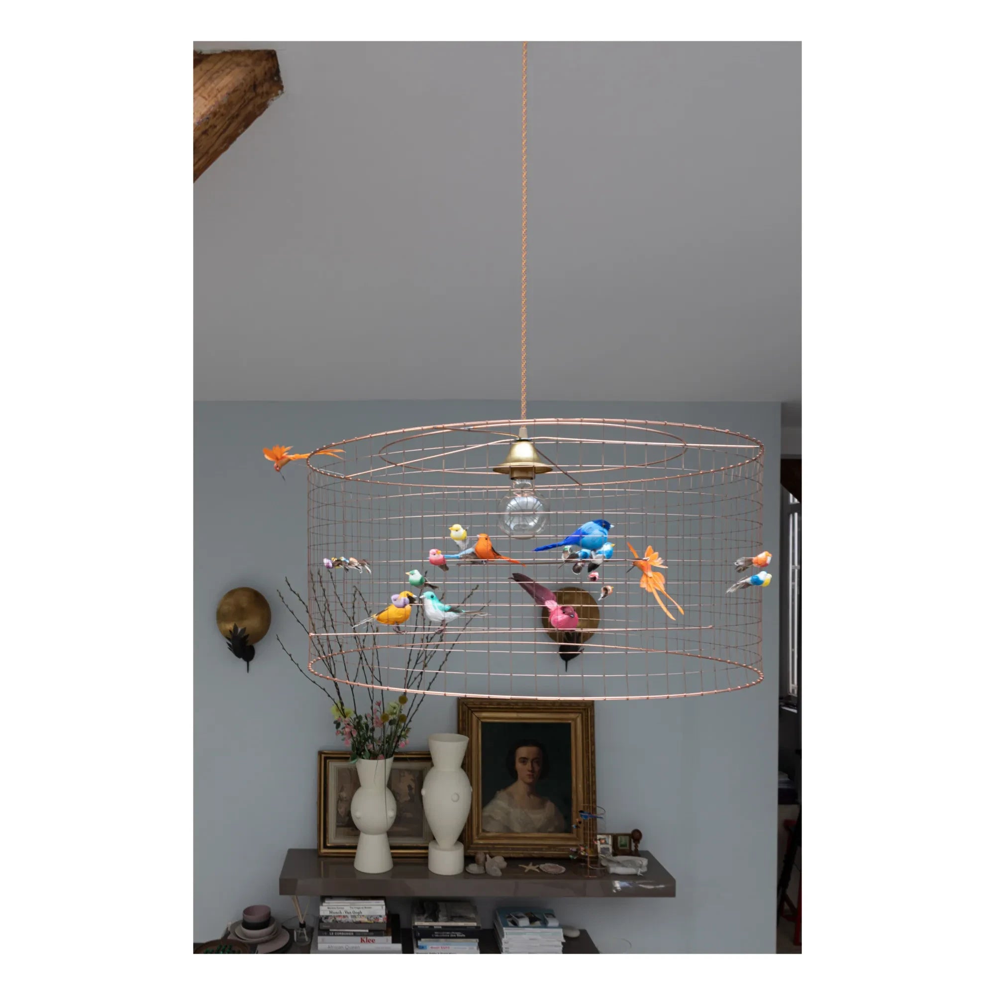 Mathieu Challières - Medium Cage Pendant Lamp