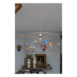 Mathieu Challières - Medium Cage Pendant Lamp