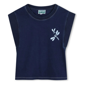 Kenzo - Top Kenzo Garden Libellule | Koyu Mavi