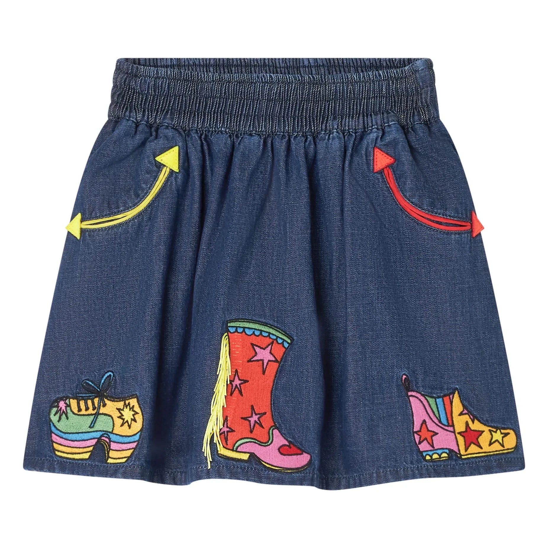 Stella McCartney Kids - Denim Skirt | Denim Blue