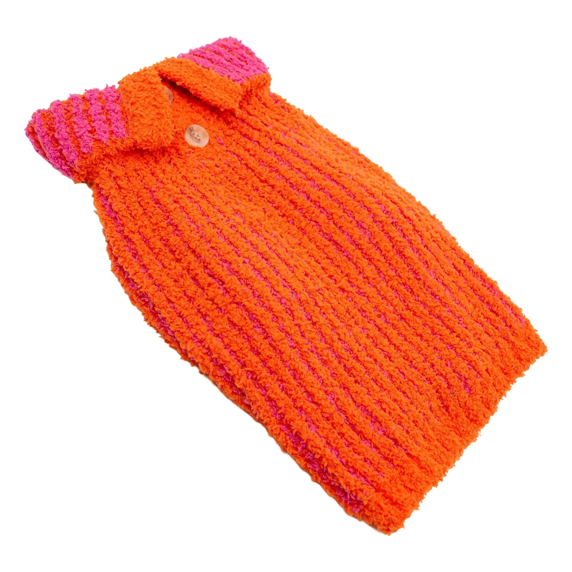 The Furry Folks - Ribbed Pullover | Orange