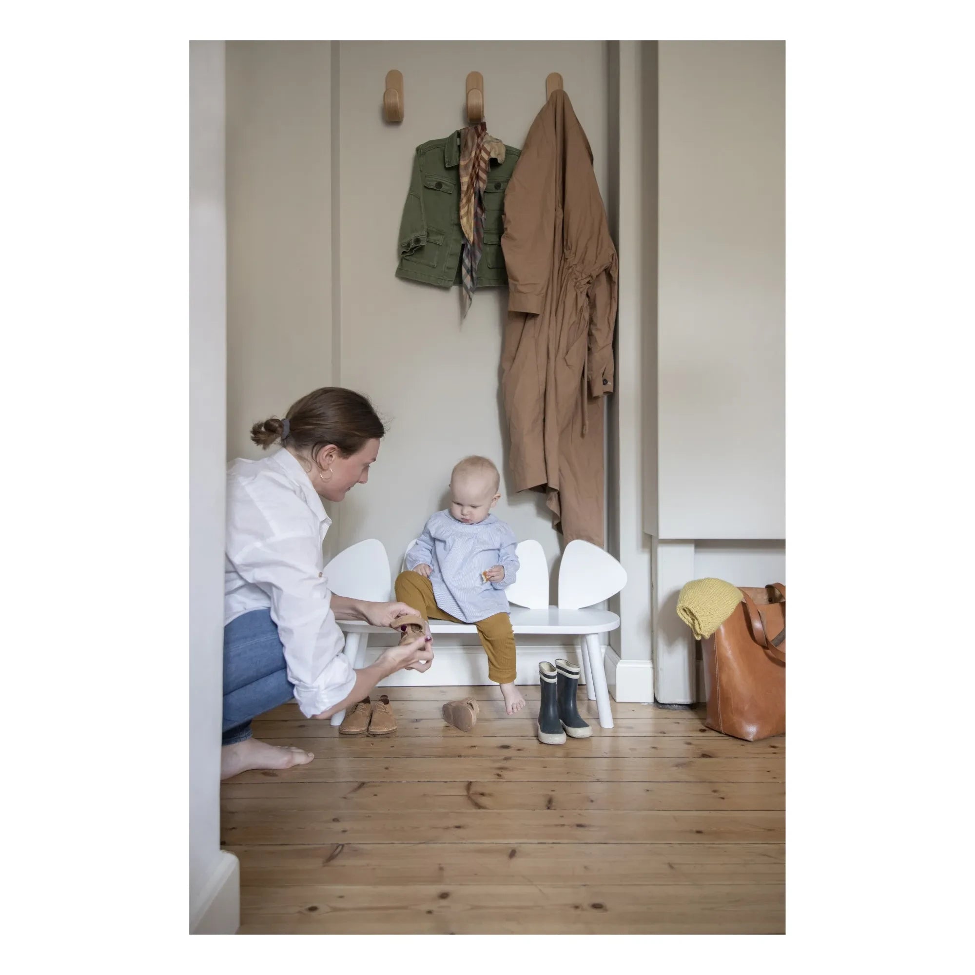 Nofred - Oak Mouse Bench | Oak