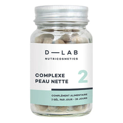D-LAB NUTRICOSMETICS - Clear Skin Program - 1 Month