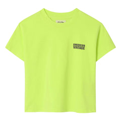 American Vintage - Gixy T-Shirt | Fluorescent Yellow