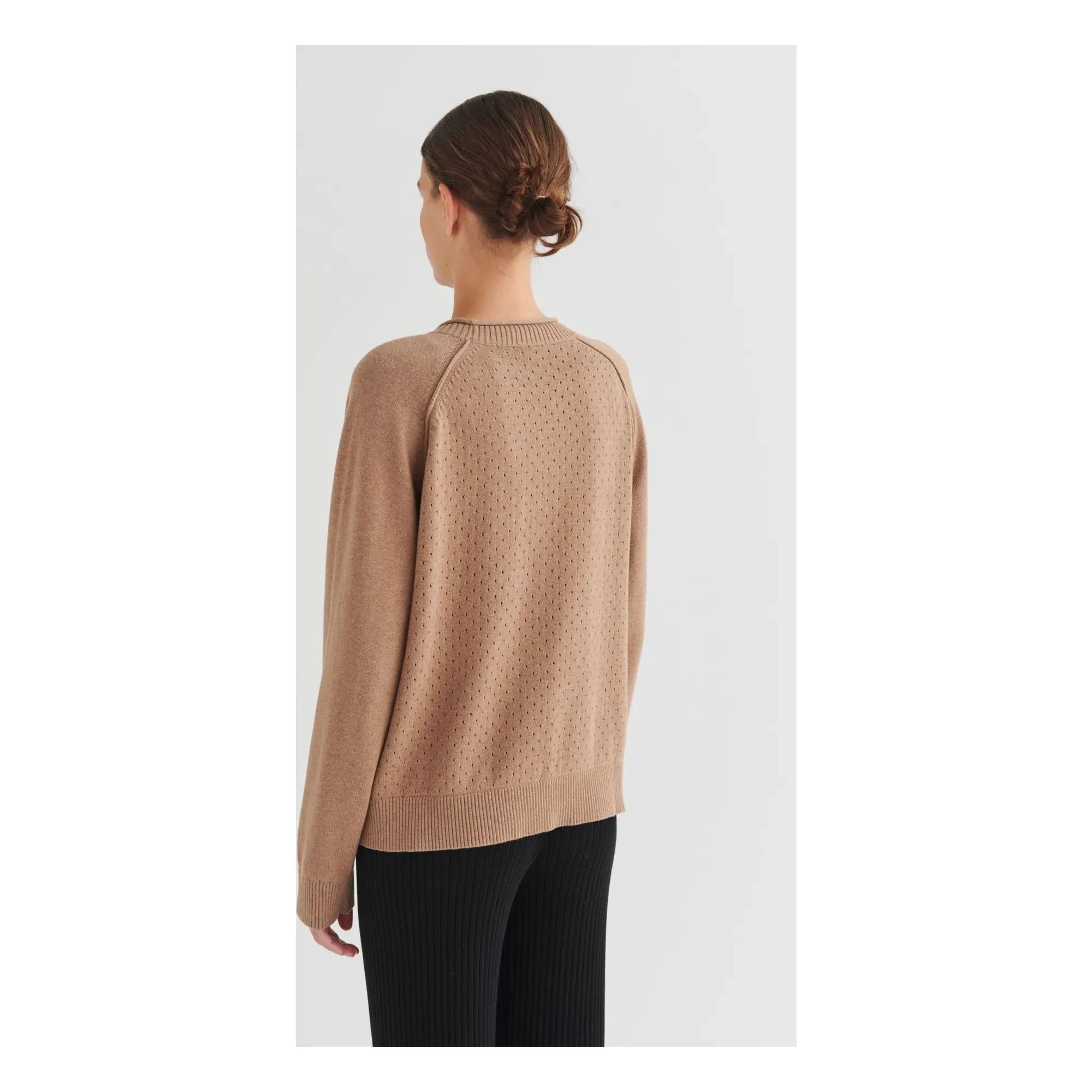 FUB - Pointelle sweatshirt | Off-white
