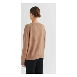 FUB - Pointelle sweatshirt | Off-white