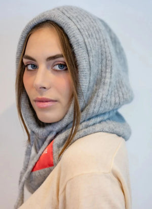 K'puche - Khira Alpaca Hooded Sweatshirt | Gray