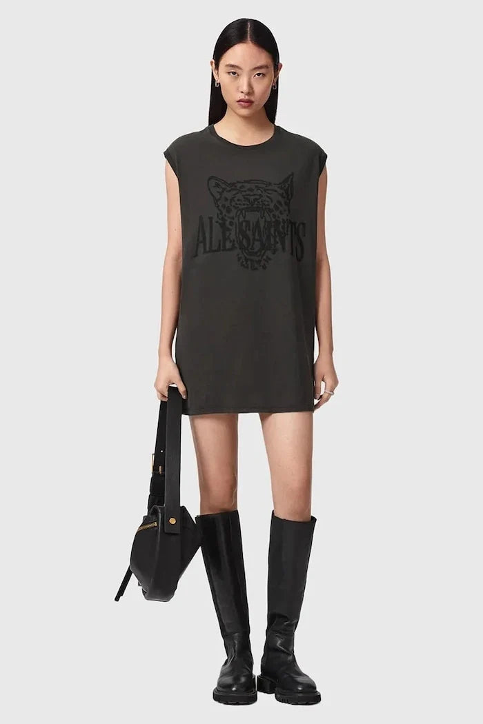 AllSaints Pamuk Elbise WILD