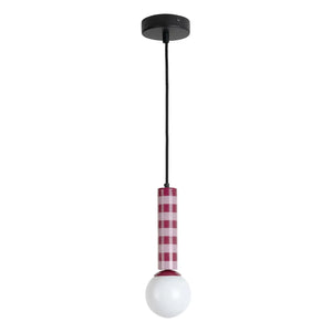 Present Time - Striped Pendant Lamp | Lavender