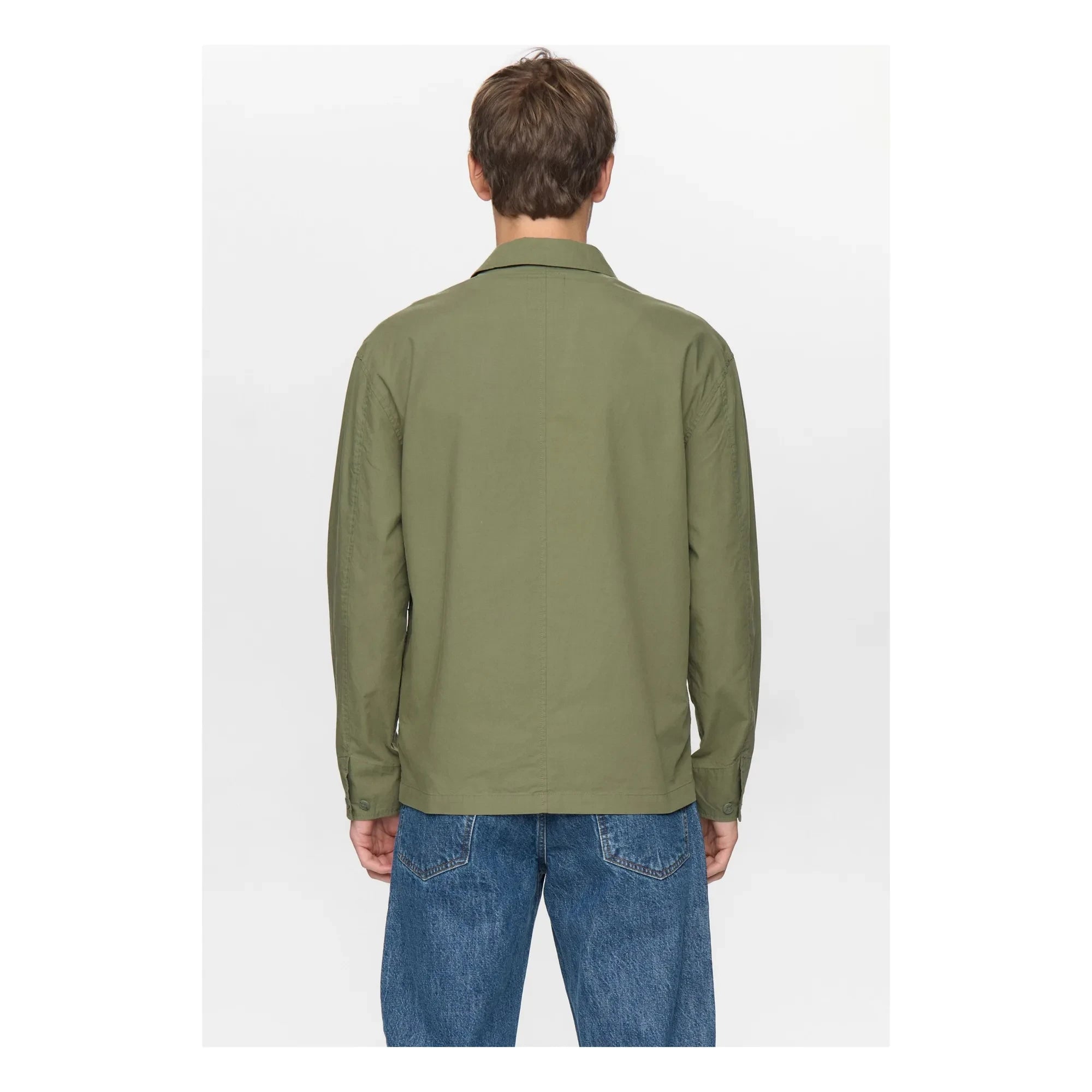 Anerkjendt - Akodin Cotton Overshirt | Khaki