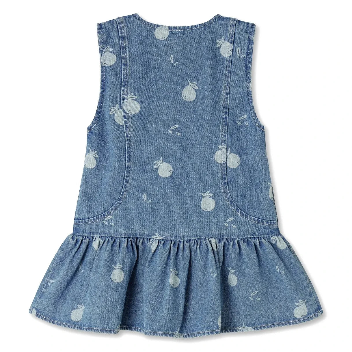 Fliink - Don Denim Elbise | Mavi
