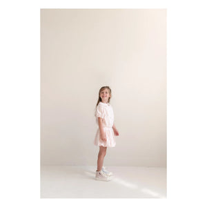 Jenest - Balloon Skirt Betty Pois Organic Cotton | Light Pink