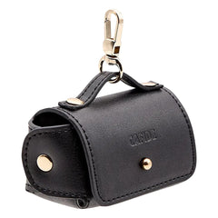 Cafide - Vegan Leather Bag Dispenser | Black