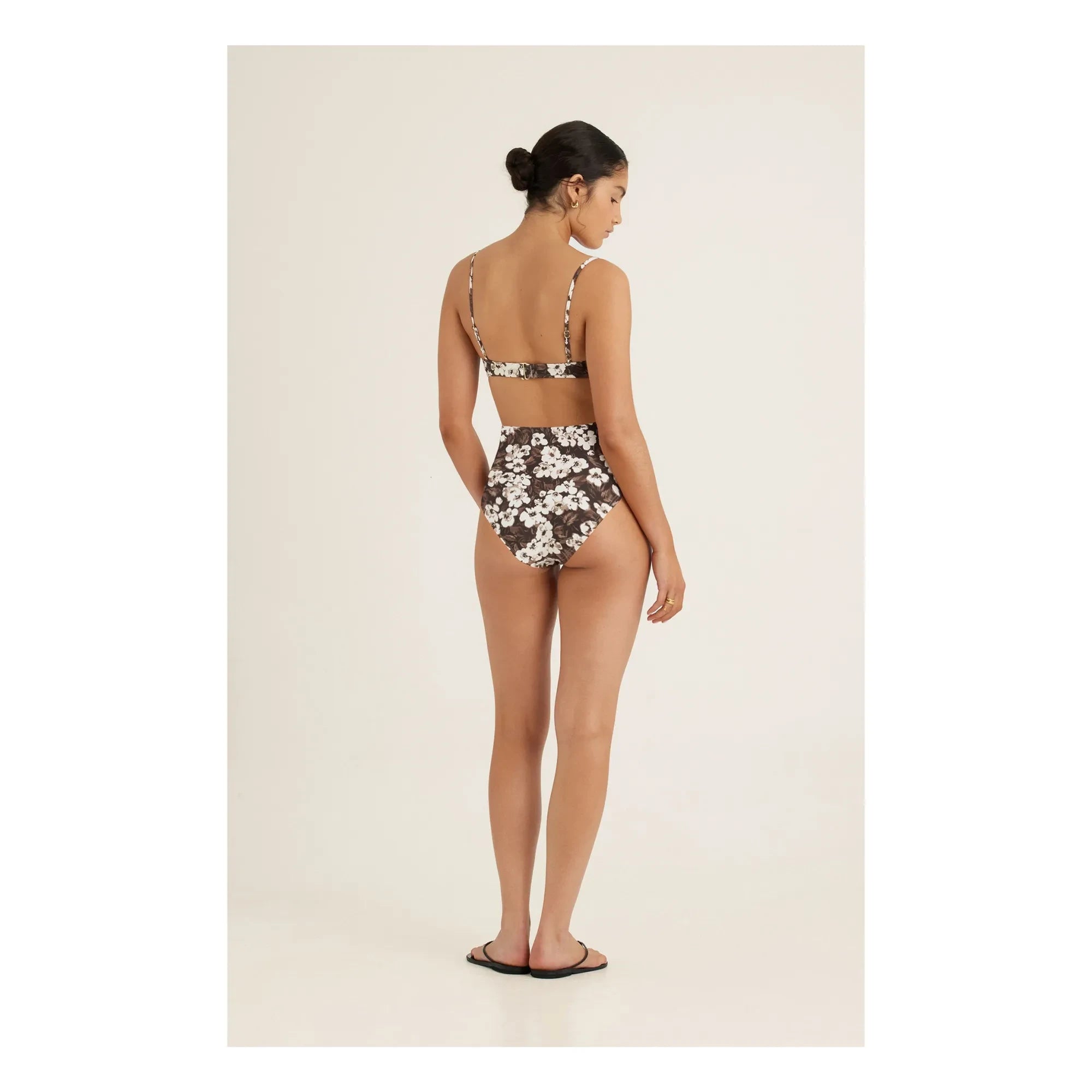 Peony - Balconette Bikini Top | Brown