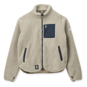 Liewood - Nelson Recycled Fiber Sherpa Jacket | Oatmeal